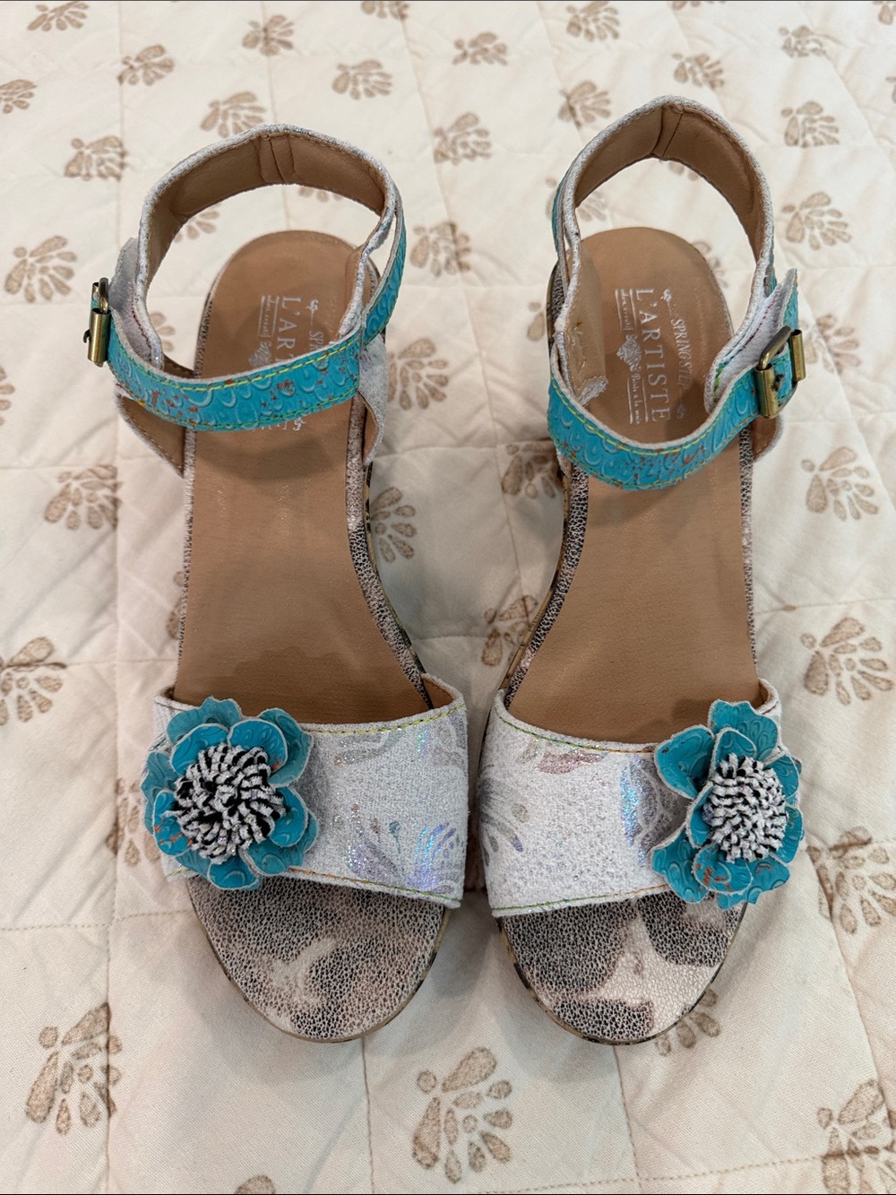 Floral Accent Sandals for Women